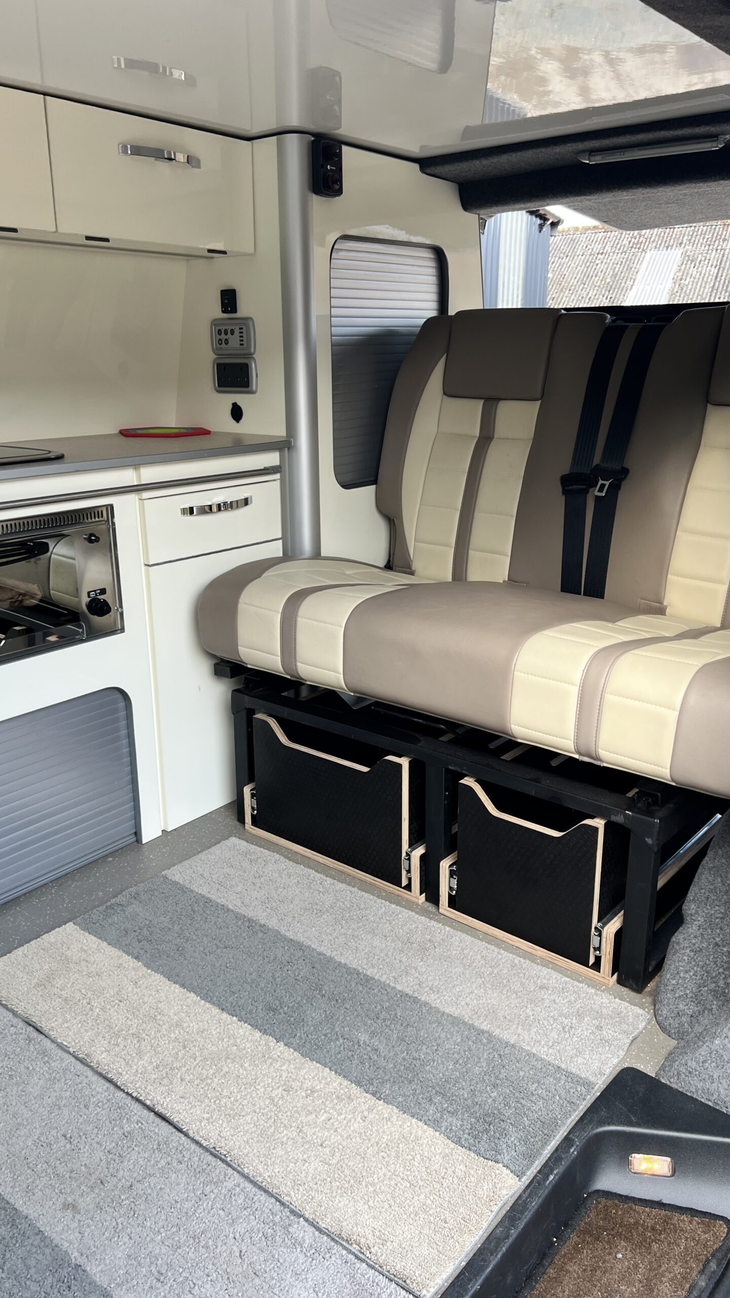 RIB 112cm Drawer System (Sliding and Fixed) - Image 2