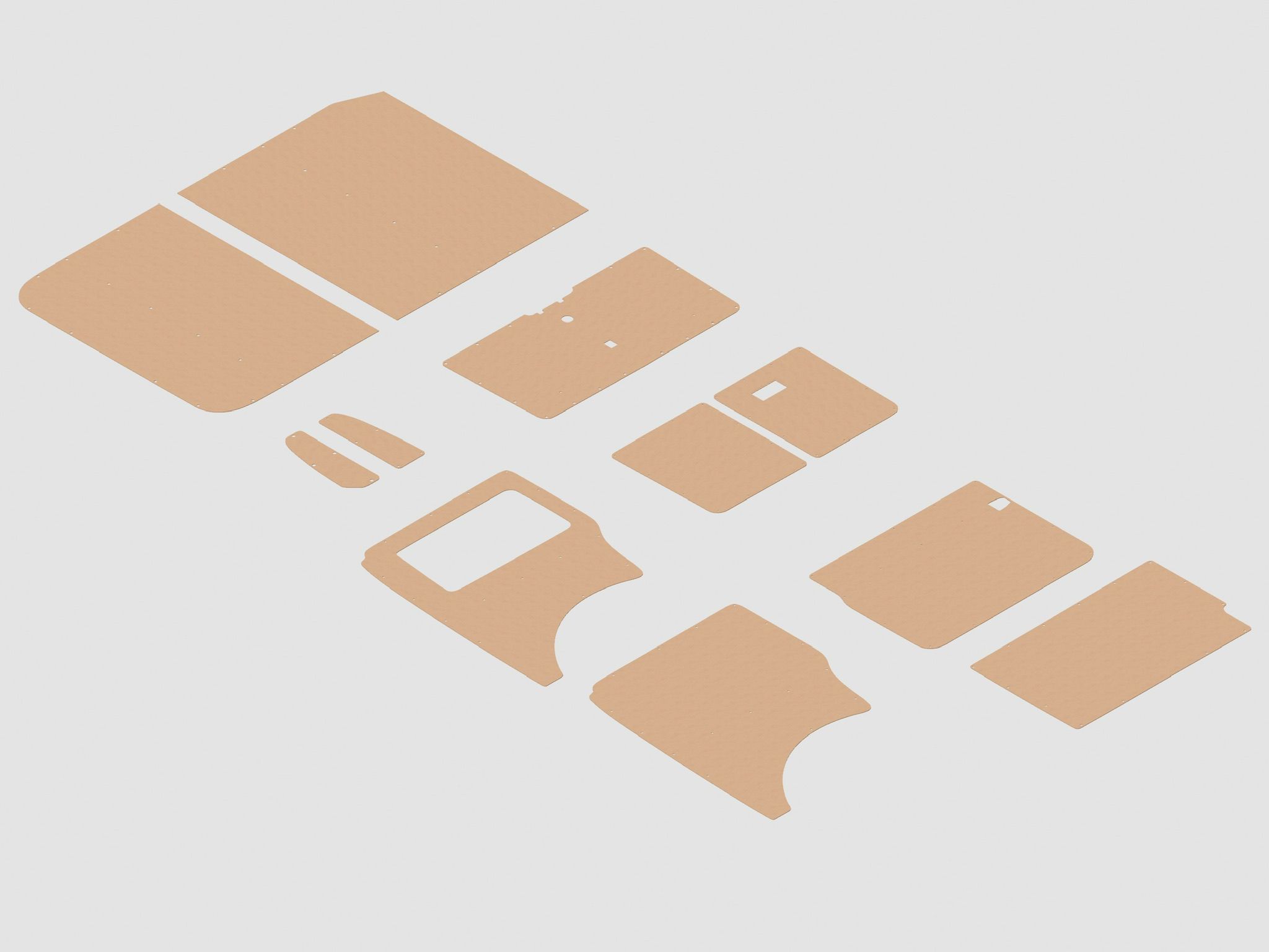 Complete Ply Lining Kit — VW Transporter T5–T6.1 (SWB & LWB)